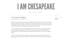 Desktop Screenshot of iamchesapeake.com